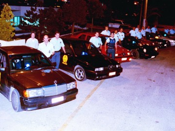  Super auta greckiej policji lat 90.